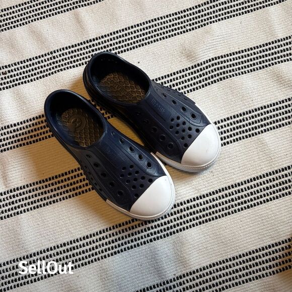 Converse Kids 4 unisex Chuck Taylor All Star Slip-On Sneakers Navy Size - Picture 10 of 11